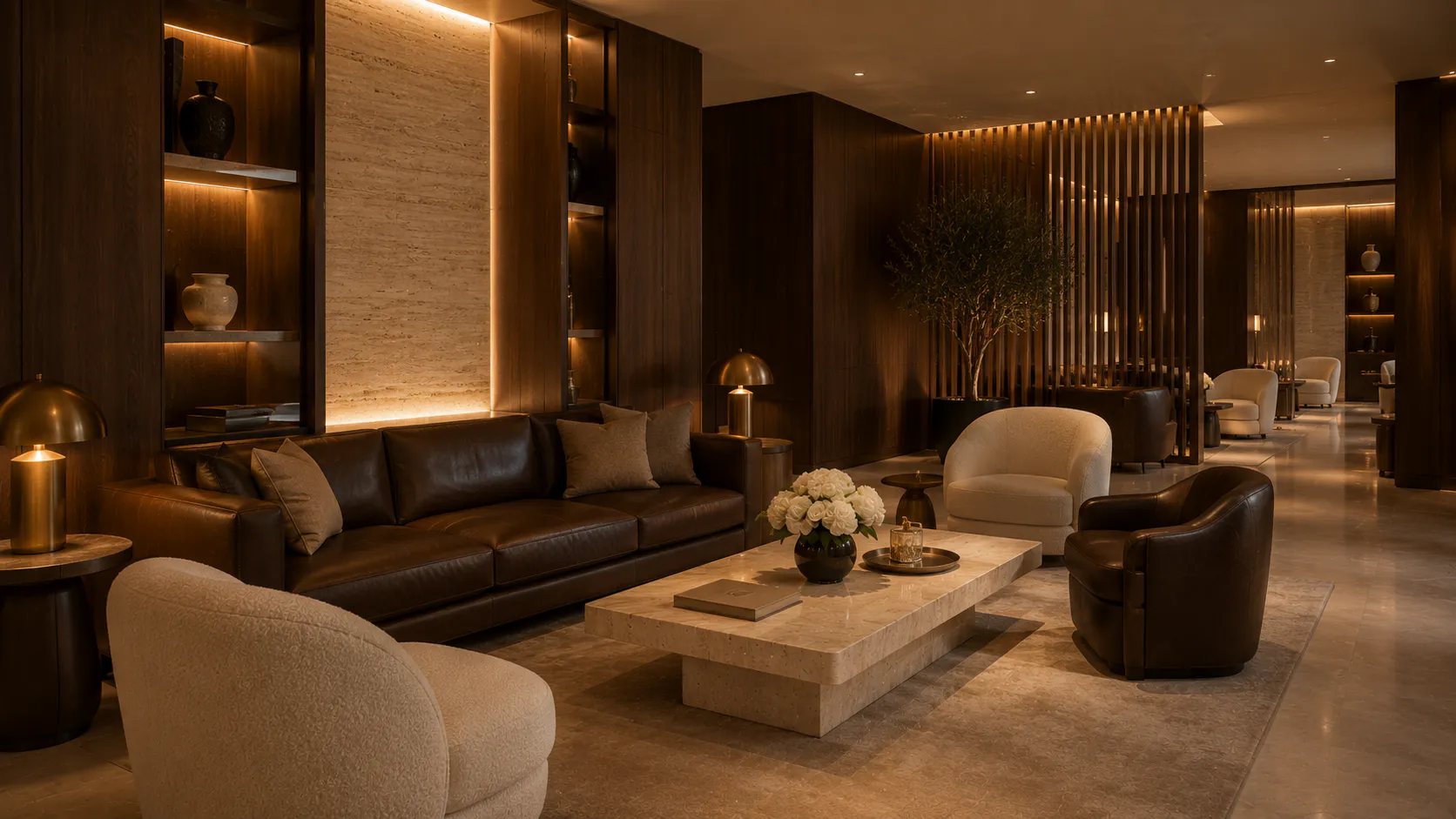 The private members' lounge